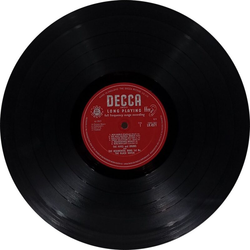 The Black Watch - LK 4571 - (85-90%) - English Instrumental LP Vinyl