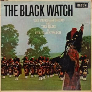 The Black Watch - LK 4571 - (85-90%) - English Instrumental LP Vinyl