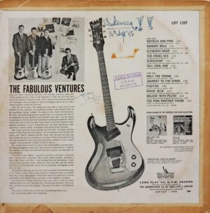The Fabulous Ventures - LBY 1207 - (80-85%) - English Instrumental LP Vinyl