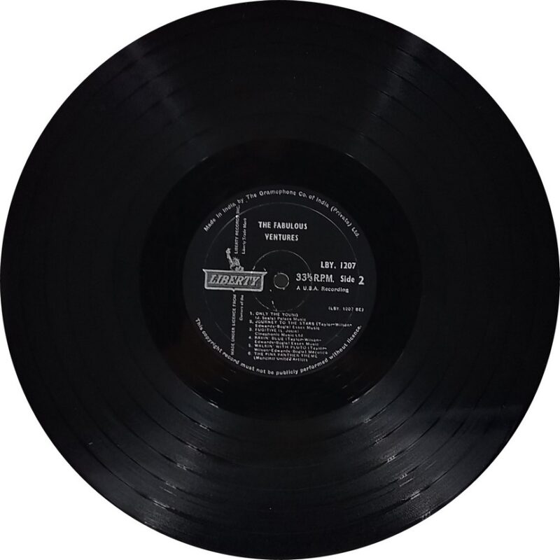 The Fabulous Ventures - LBY 1207 - (80-85%) - English Instrumental LP Vinyl