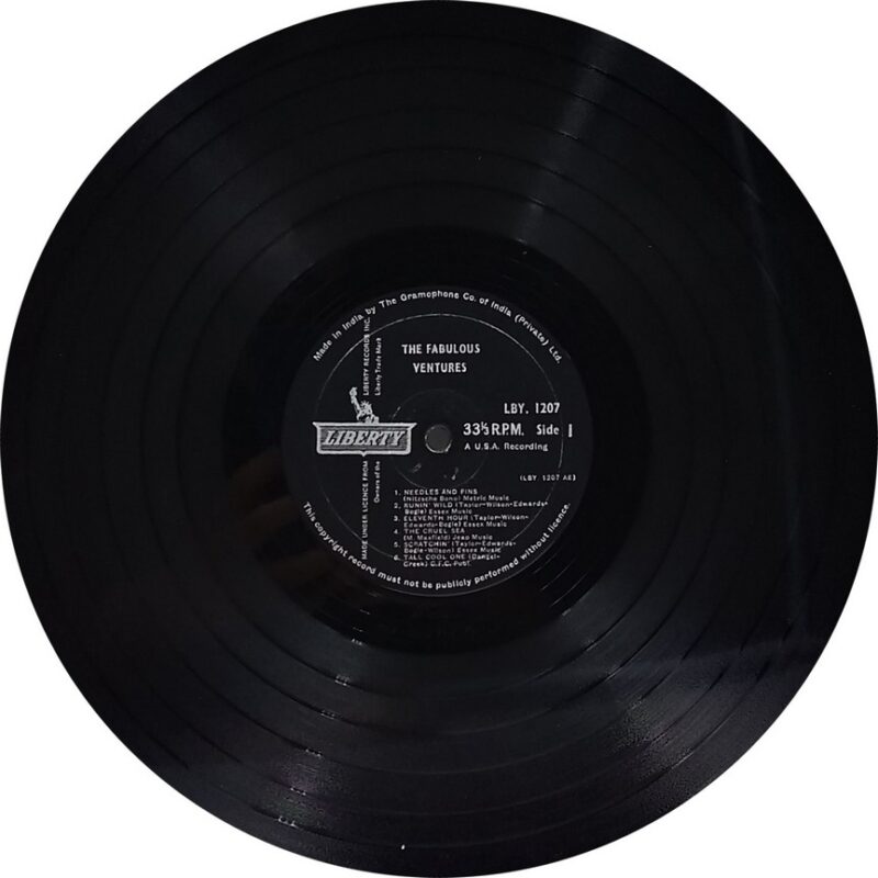 The Fabulous Ventures - LBY 1207 - (80-85%) - English Instrumental LP Vinyl