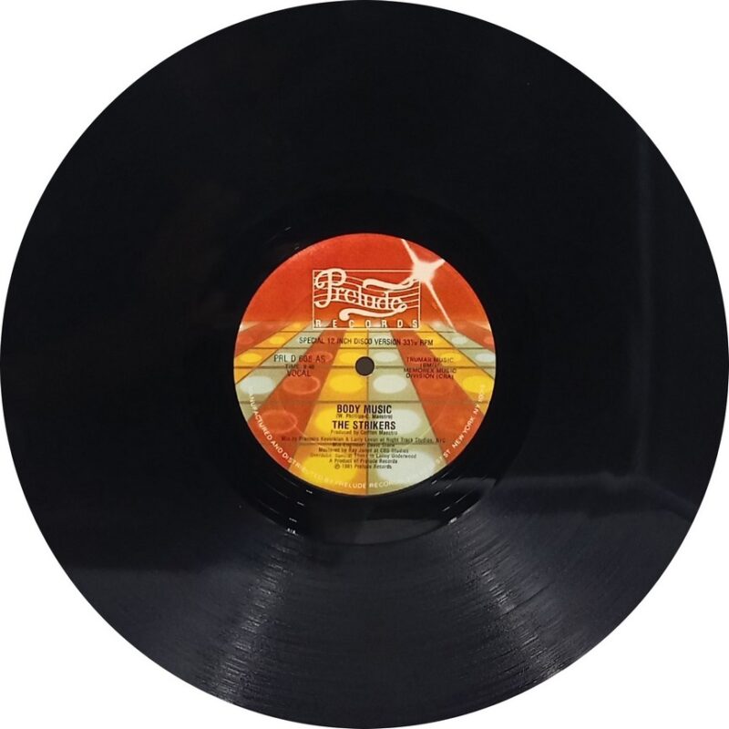 The Strikers - PRLD 608AS - (80-85%) - English Instrumental LP Vinyl