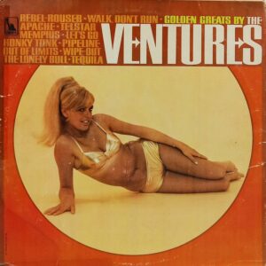 The Ventures (Golden Great) - LST 8053 - (75-80%) - English Instrumental LP Vinyl