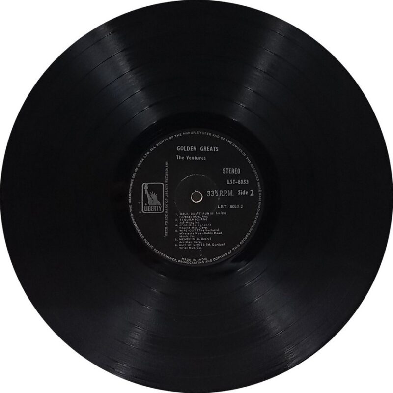 The Ventures (Golden Great) - LST 8053 - (75-80%) - English Instrumental LP Vinyl