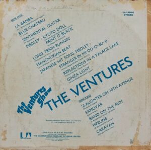 The Ventures On Show '74 - UALA 548G - (85-90%) - English Instrumental LP Vinyl