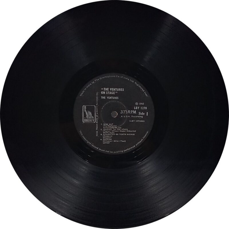The Ventures - On Stage - LBY 1270 - (80-85%) - English Instrumental LP Vinyl