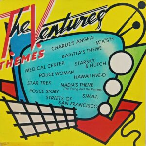 The Ventures Themes - UA-LA 717 G - (90-95%) - English Instrumental LP Vinyl