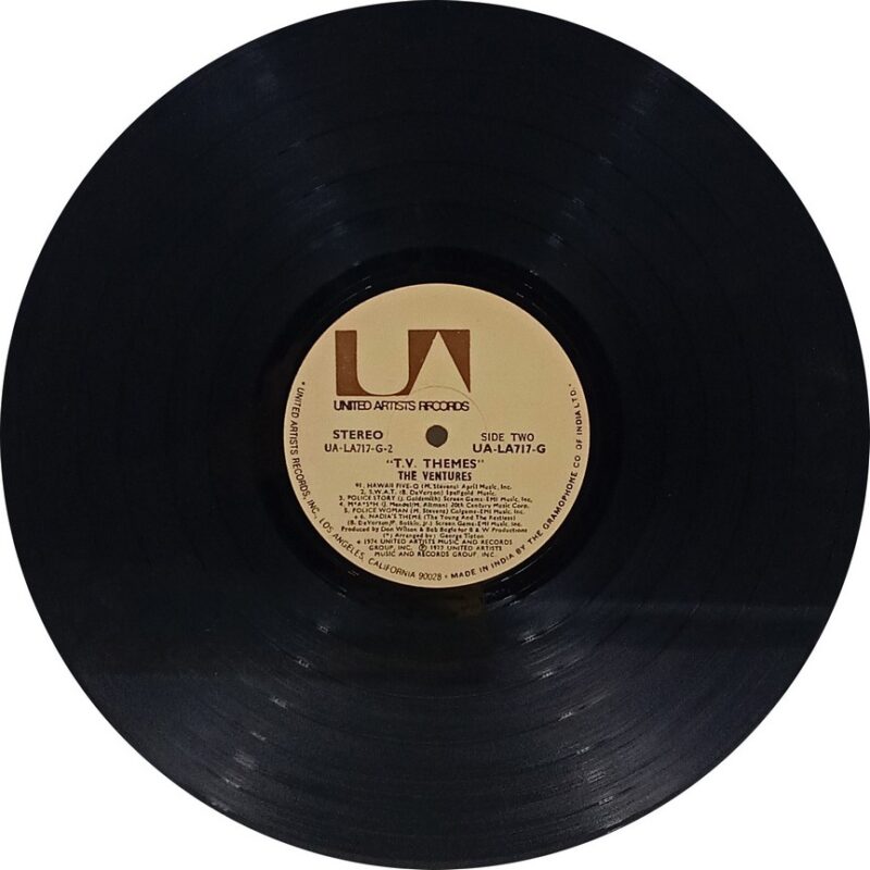 The Ventures Themes - UA-LA 717 G - (90-95%) - English Instrumental LP Vinyl