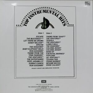 Top Instrumental Hits - INST 1 - (85-90%) - Cover Colour Photostate - English Instrumental LP Vinyl