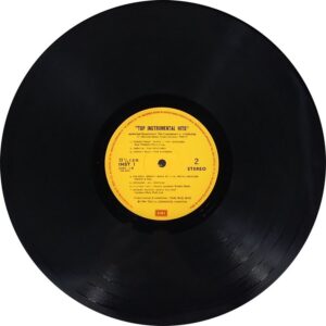 Top Instrumental Hits - INST 1 - (85-90%) - Cover Colour Photostate - English Instrumental LP Vinyl