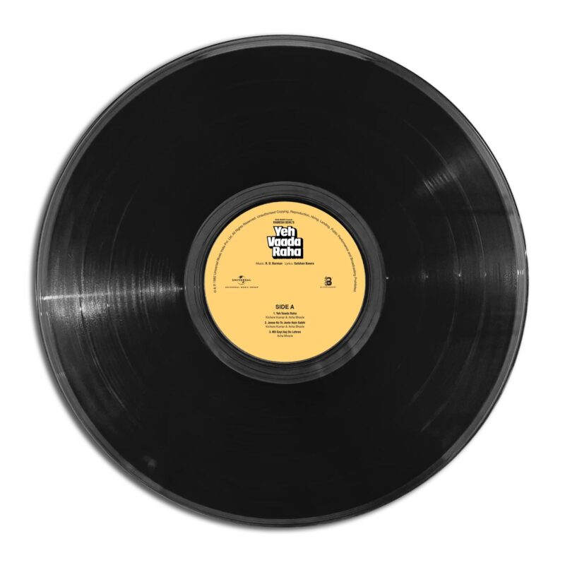 Yeh Vaada Raha - 7808842 - New Release Hindi LP Vinyl Record