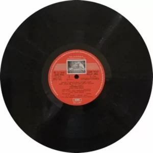 Aaj Ki Awaz - ECLP 5952 - (85-90%) - Cover Colour Photostate - Bollywood LP Vinyl