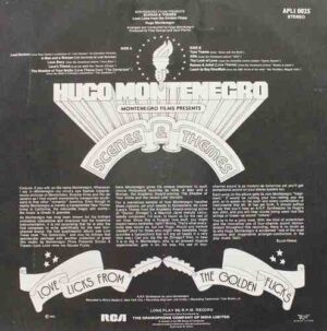 Hugo Montenegro - APLI 0025 - (90-95) - English Instrumental LP Vinyl