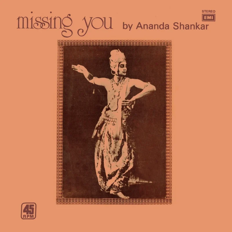 Ananda Shankar- Missing You By Ananda Shankar - S/45NLP 2001 - (Condition 90-95%) - Cover Reprinted - Indian Classical Instrumental LP Vinyl Record