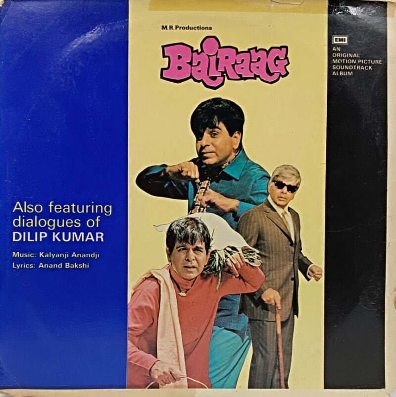 Bairaag - D/MOCE 4193 - (90-95%) - Bollywood LP Vinyl