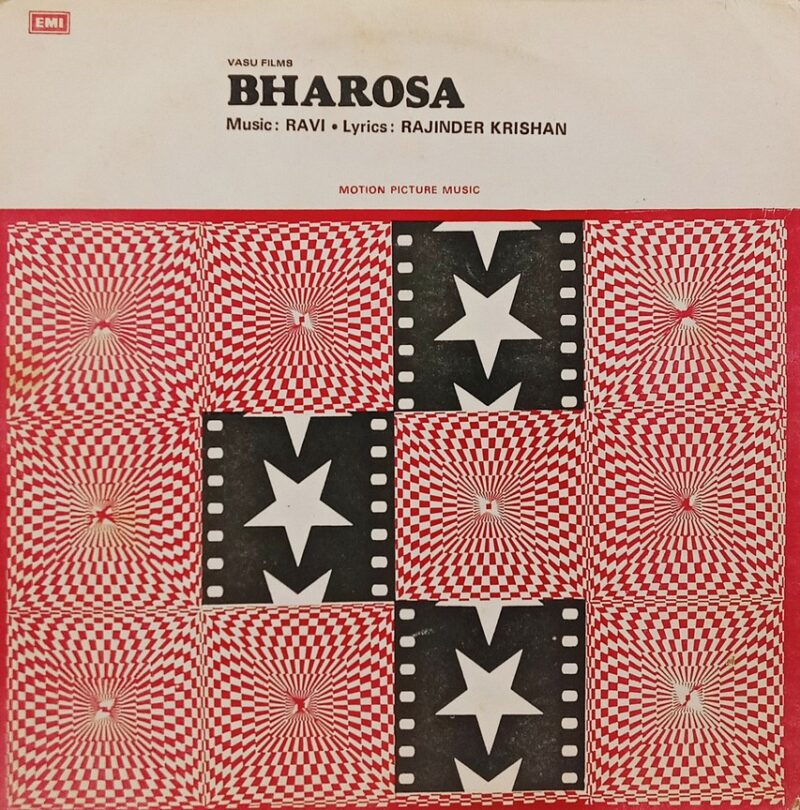 Bharosa - 33ESX 14027 - (80-85%) - Bollywood LP Vinyl