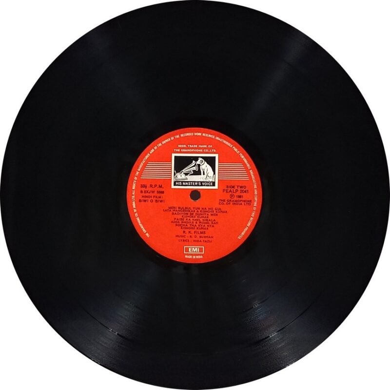 Biwi O Biwi - PEALP 2041 - (80-85%) - CBF - Bollywood LP Vinyl