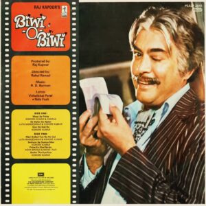 Biwi O Biwi - PEALP 2041 - (90-95%) - CR - Bollywood LP Vinyl