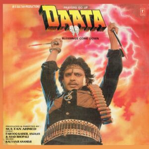 Daata - SHFLP 1/1324 - (90-95%) - CR - Cover Book Fold - Bollywood LP Vinyl