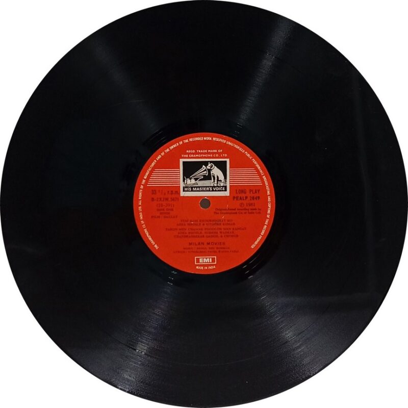 Daulat - PEALP 2049 - (90-95%) - CBF - Bollywood LP Vinyl
