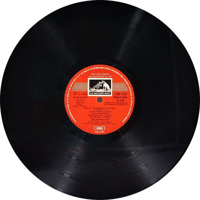 Daulat - PEALP 2049 - (90-95%) - CBF - Bollywood LP Vinyl