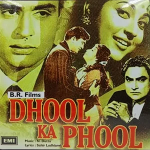 Dhool Ka Phool - HFLP 3528 - (85-90%) - CR - Bollywood LP Vinyl