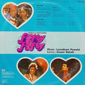 Fiffty Fiffty - ECLP 5754 - (85-90%) - CBF - Bollywood LP Vinyl
