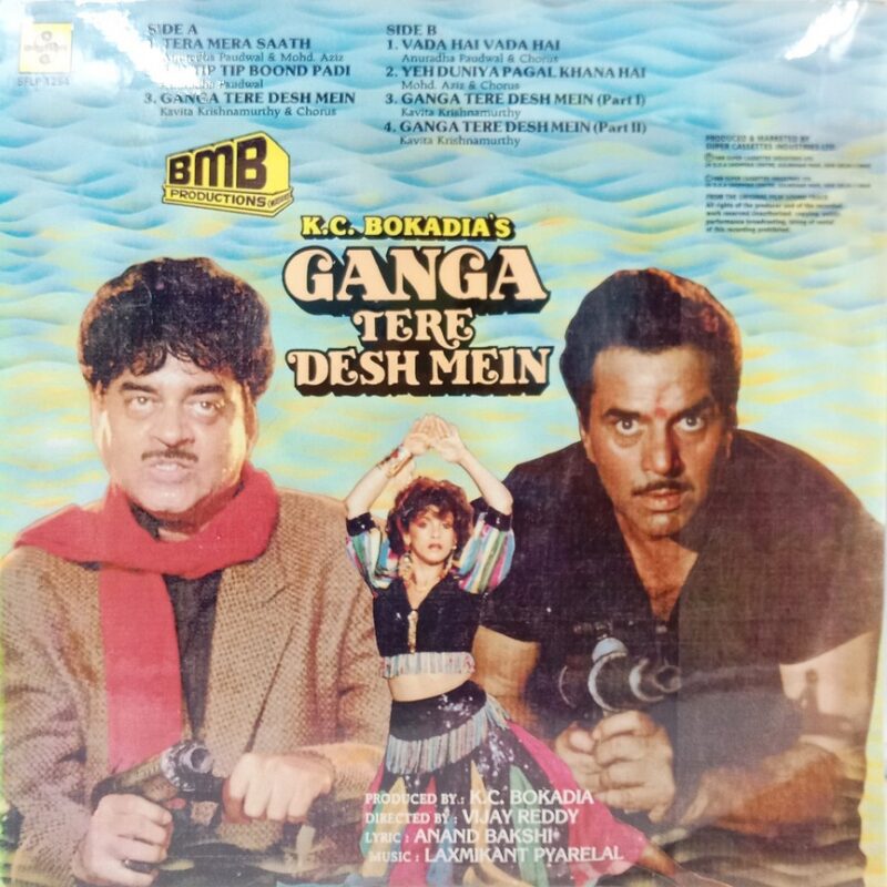 Ganga Tere Desh Mein - SFLP 1294 - (90-95%) - CR - Bollywood LP Vinyl