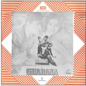 Gharana - 3AEX 5007 - (90-95%) - CR - Bollywood LP Vinyl