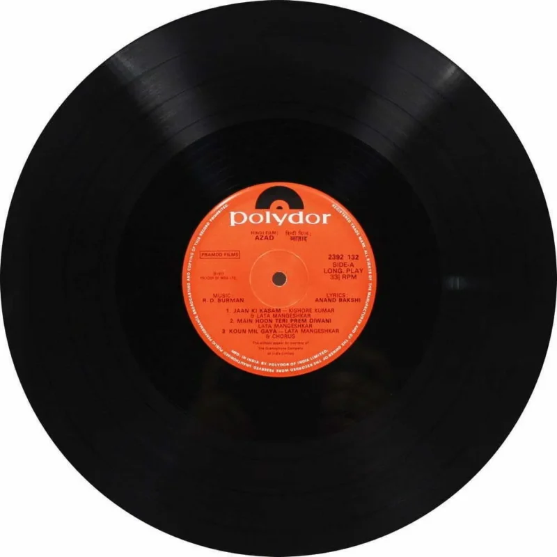 Azaad - 2392 132 - (75-80%) - CR - Bollywood LP Vinyl