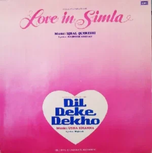 Dil Deke Dekho & Love In Simla - PMLP 1048 - (85-90%) - Bollywood LP Vinyl