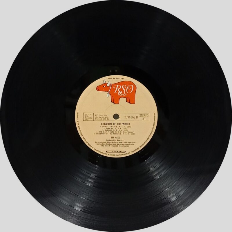 Bee Gees - Children Of The World - (85-90%) - CR - English LP Vinyl
