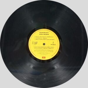 Iron Maiden - Powerslave - EJ 24020 - (90-95%) - CR - English LP Vinyl