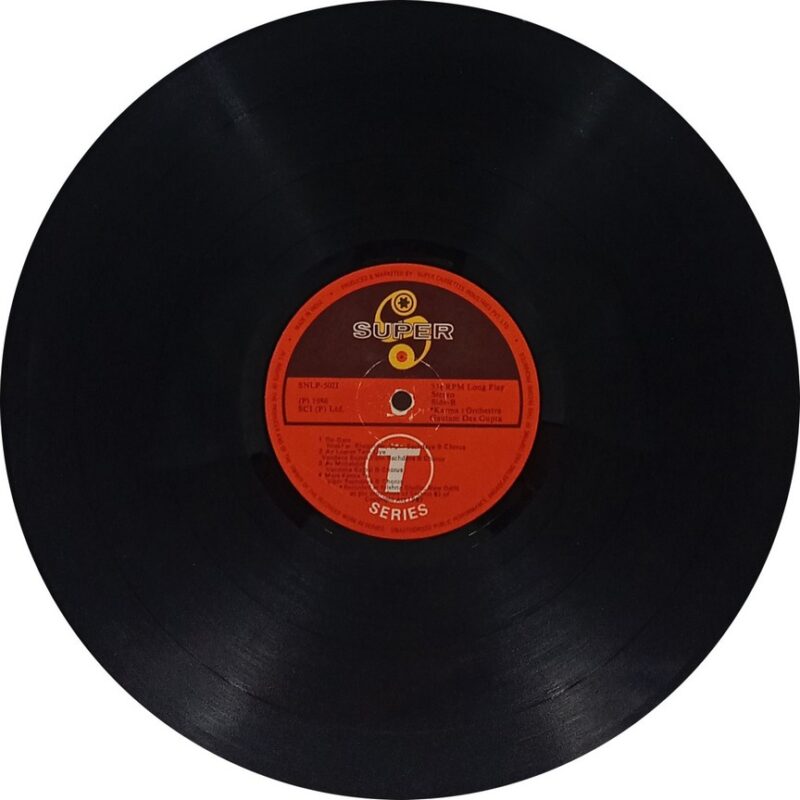 Karma - SNLP 5021 - (80-85%) - CR - Bollywood LP Vinyl