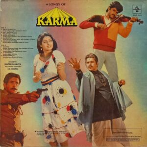 Karma - SNLP 5021 - (85-90%) - CBF - Bollywood LP Vinyl
