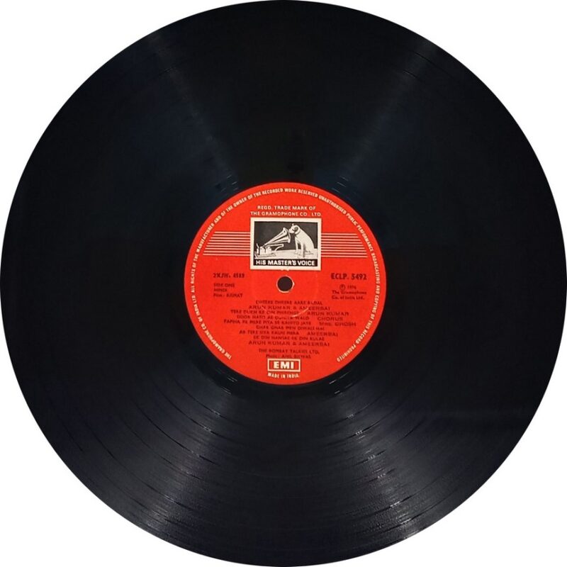 Kismat & Bandhan - ECLP 5492 - (85-90%) - Bollywood LP Vinyl