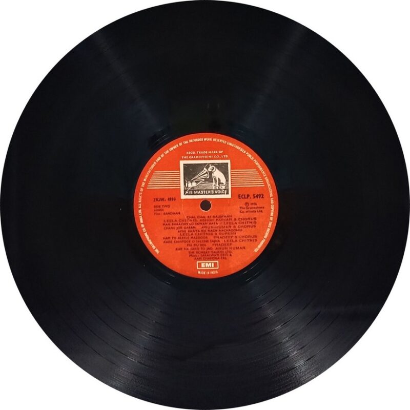 Kismat & Bandhan - ECLP 5492 - (90-95%) - Bollywood LP Vinyl