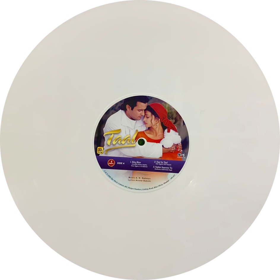 Taal - Coloured - CBF - New Release Hindi LP Vinyl - 2LP Set Taal - Coloured - CBF - New Release Hindi LP Vinyl - 2LP Set