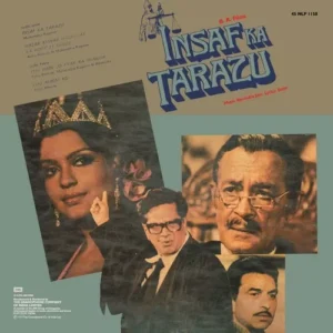 Insaf Ka Tarazu - 45 NLP 1158 - (85-90%) - CR - Bollywood LP Vinyl