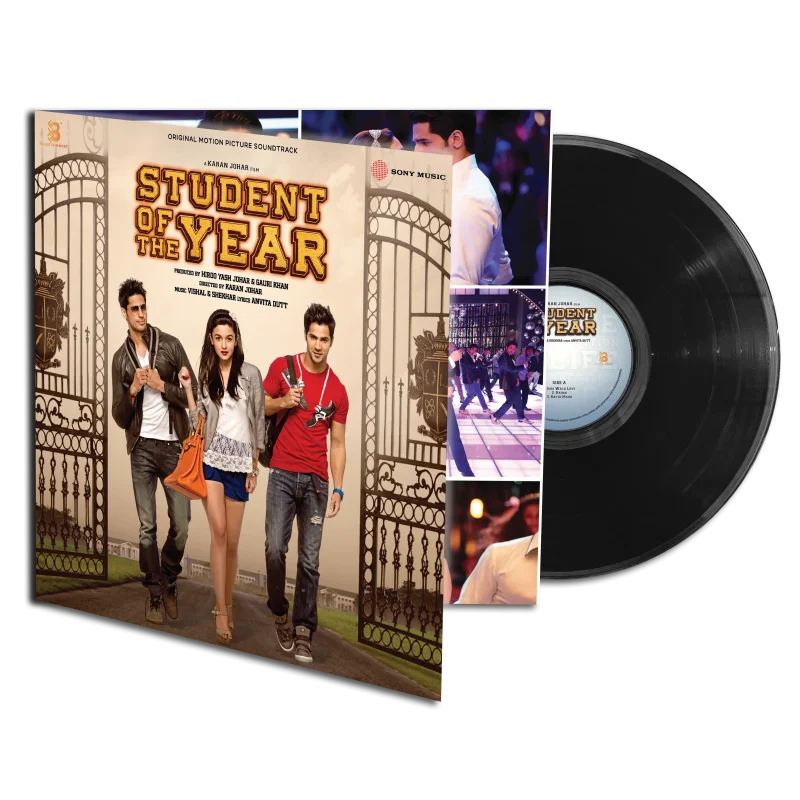 Student Of The Year - 887254729112 - Cover Book Fold - New Release Hindi LP Vinyl Record