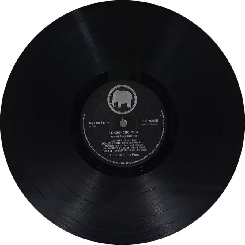 Alfred & Rita Rose - Londoncho Mog - EJSP 9330 - (80-85%) - Concani LP Vinyl