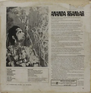 Ananda Shankar - RS 6398 - (85-90%) - Indian Classical Instrumental LP Vinyl