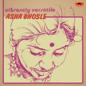 Asha Bhosle - VIbrantly Versatile - 2392 163 - (80-85%) - CR - Film Hits LP Vinyl