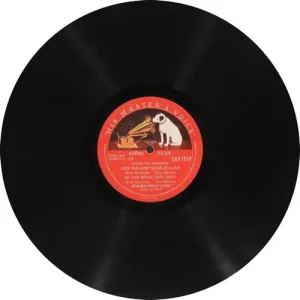 Bade Ghulam Ali Khan - EALP 1258 - (85-90%) - HRL - CR - Indian Classical Vocal LP Vinyl