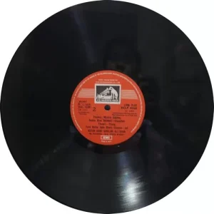 Bade Ghulam Ali Khan - ECLP 41562 - (85-90%) - CR - Indian Classical Vocal LP Vinyl