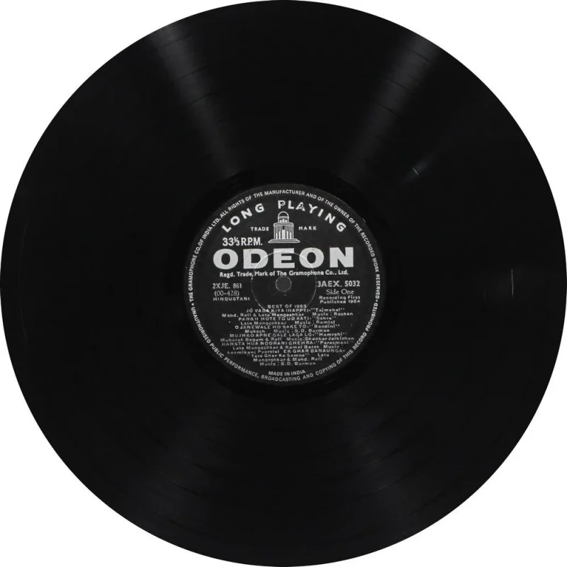 Best Of 1963 - 3AEX 5032 - (90-95%) - Cover Reprinted - Film Hits LP Vinyl