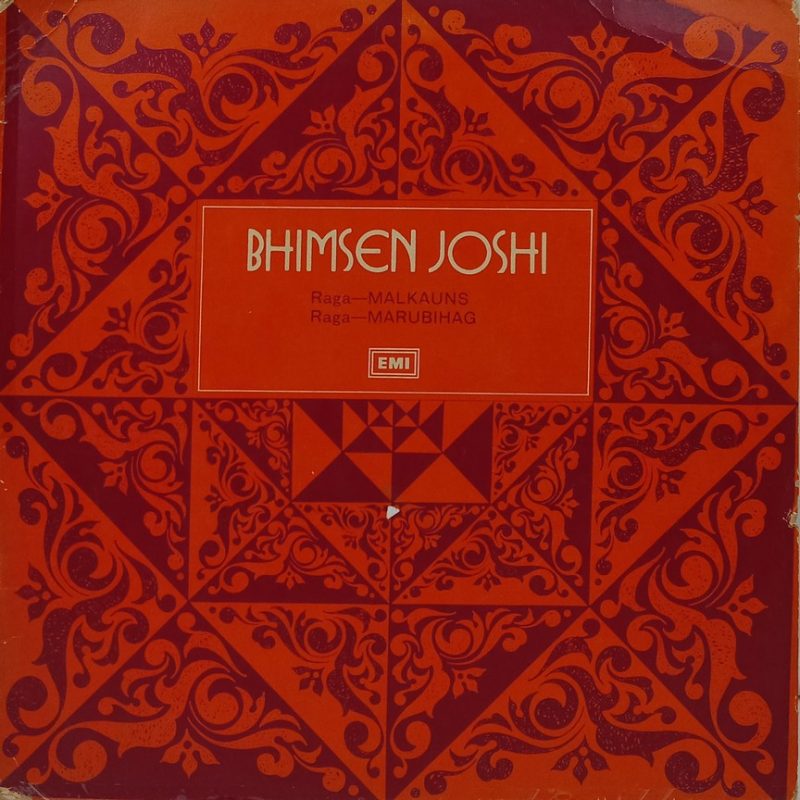Bhimsen Joshi - EMGE 12503 - Indian Classical Vocal LP Vinyl