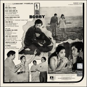 Bobby - DMOCE 4192 - (90-95%) - Cover Reprinted - Bollywood LP Vinyl