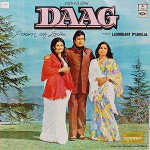 Daag - D/MOCE 4174 - (90-95%) - Bollywood LP Vinyl