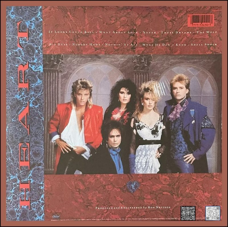 Heart - Heart - ST 12410 - (75-80%) - CR - English Songs LP Vinyl